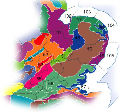 Map of Natural Areas